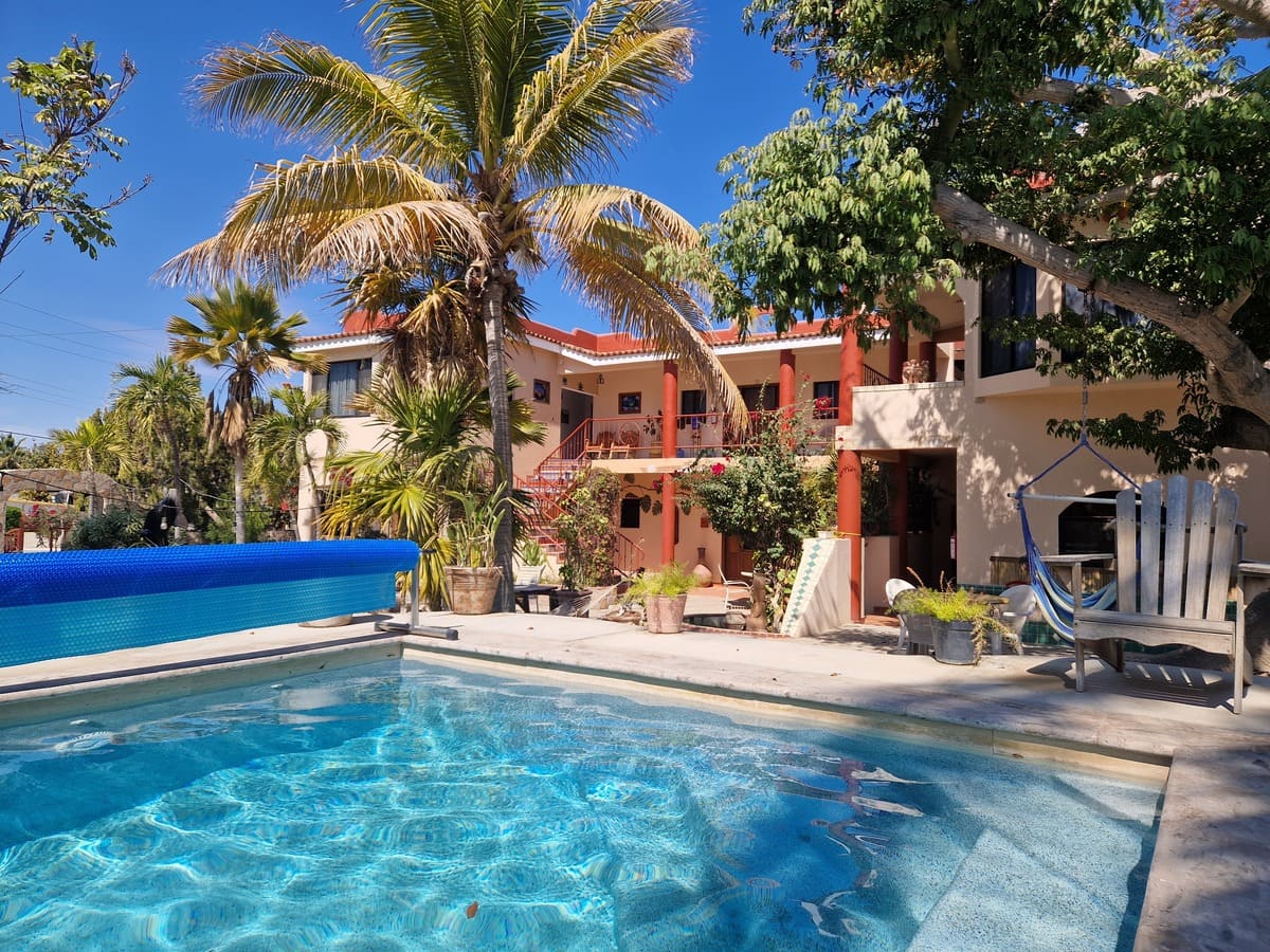 Unsere Unterkunft in Baja California Sur