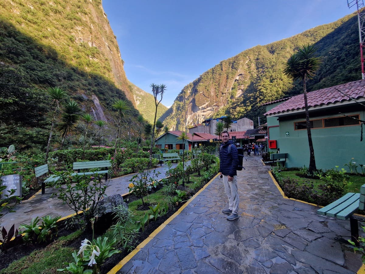 Ankunft in Aguas Calientes