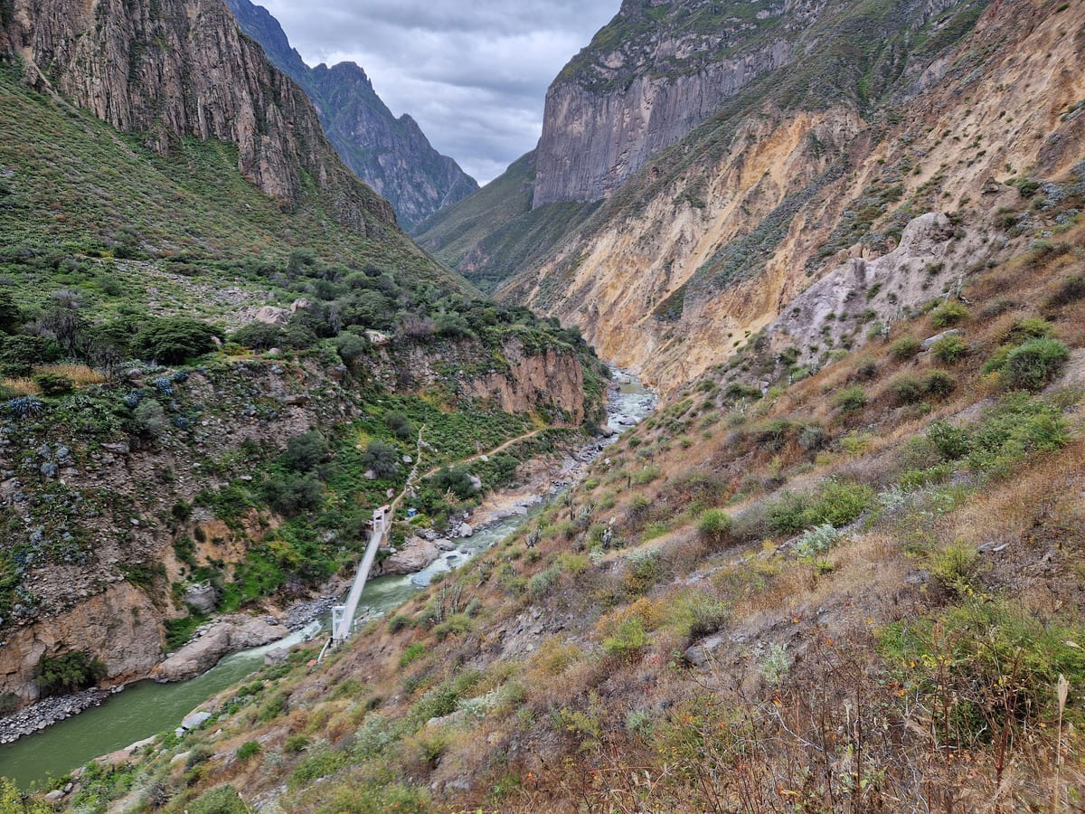 Ausblick in die Colca Schlucht