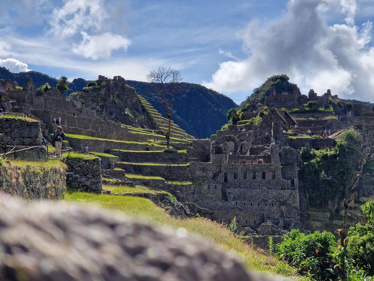 Inka-Stätte in Peru