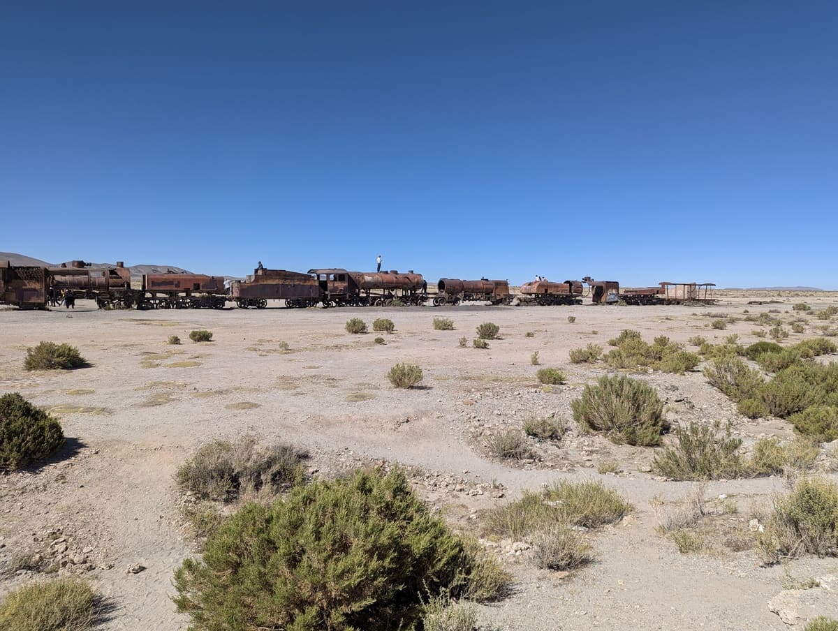 Eisenbahnfriedhof Uyuni