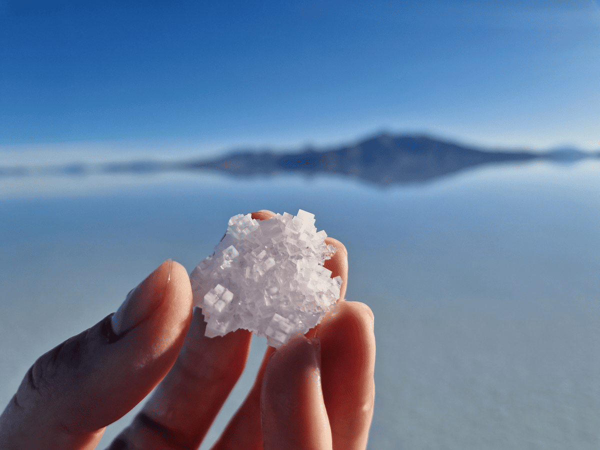 Salz aus der Uyuni