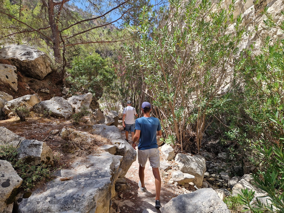 Durch den Canyon in Paphos