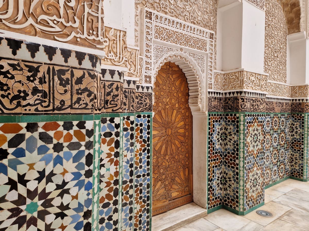 Mosaik Ben Youssef Marokko