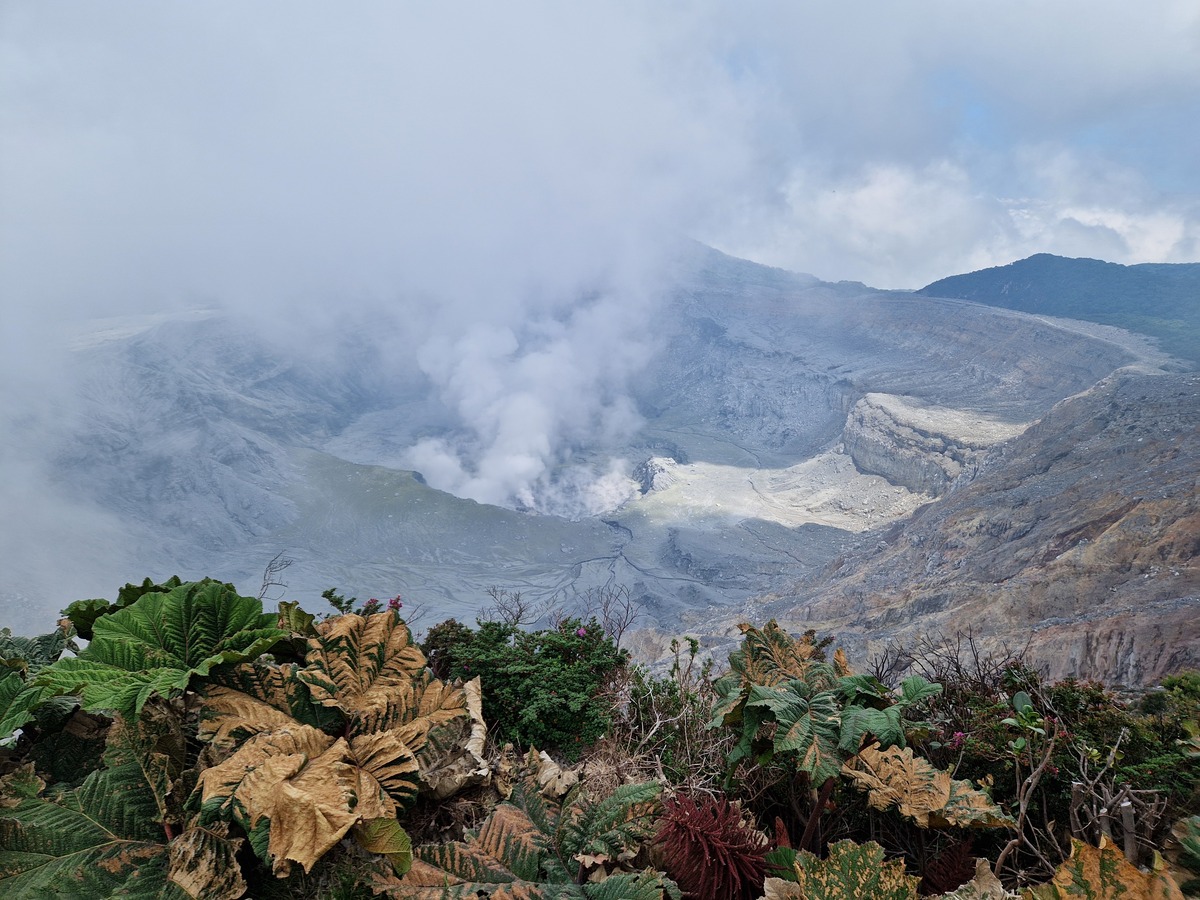 Poas Vulkan in Costa Rica