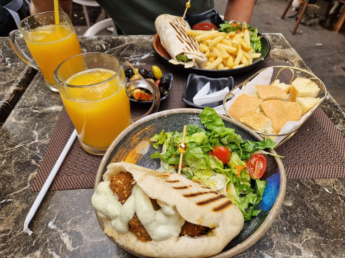 Restaurant am Hauptplatz Jemaa el Fna