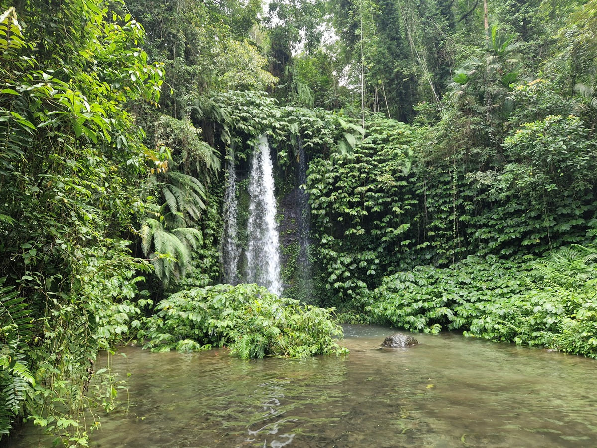 Sesere Wasserfall in Lombok