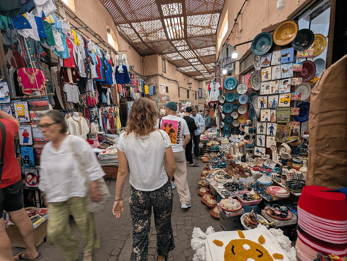 Souk von Marrakesch