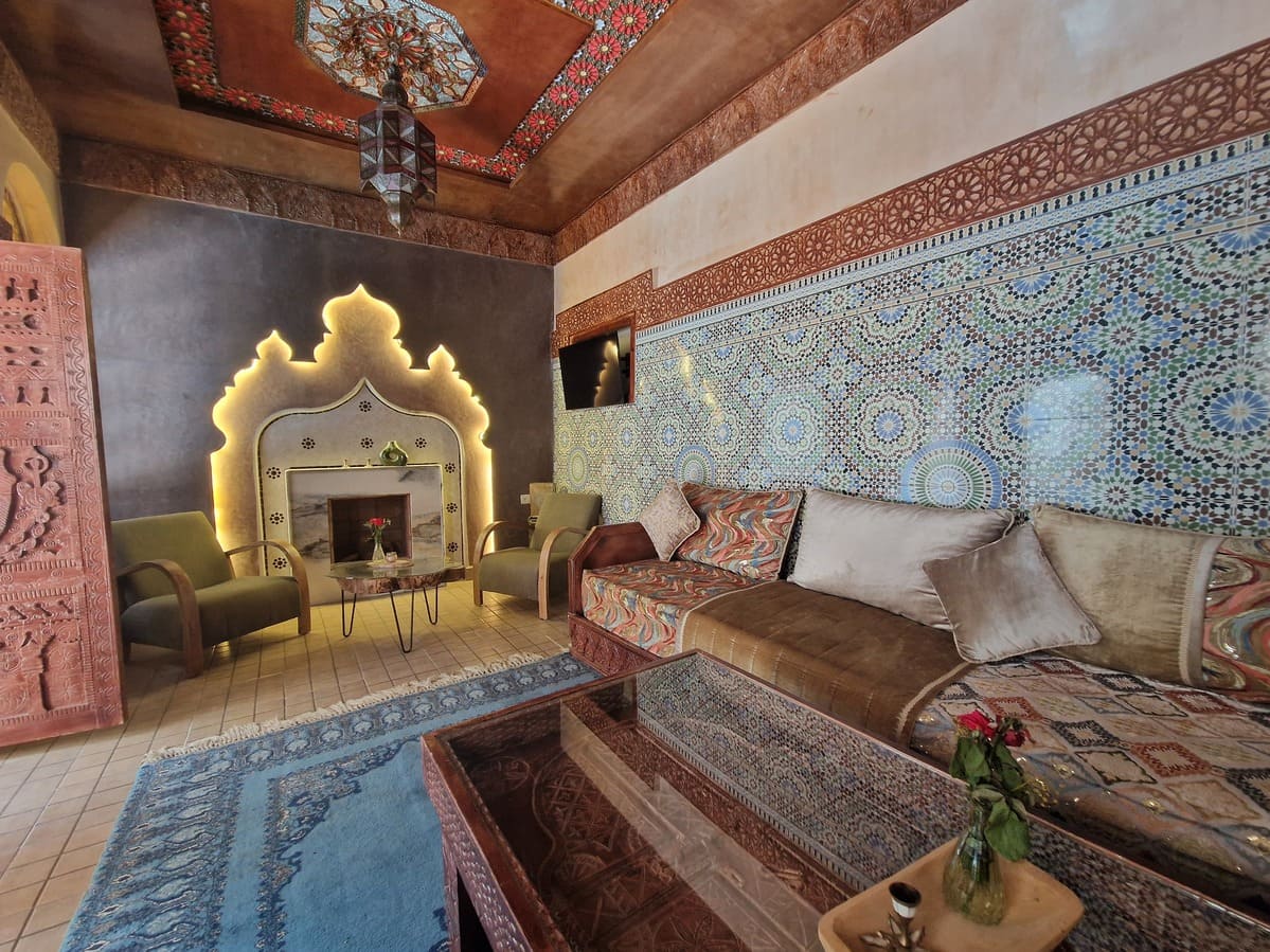 Traditionelles Riad mit orientalischem Flair