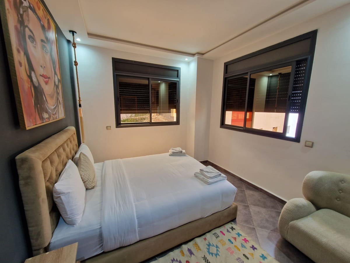Zimmer der Playa Surf House Unterkunft