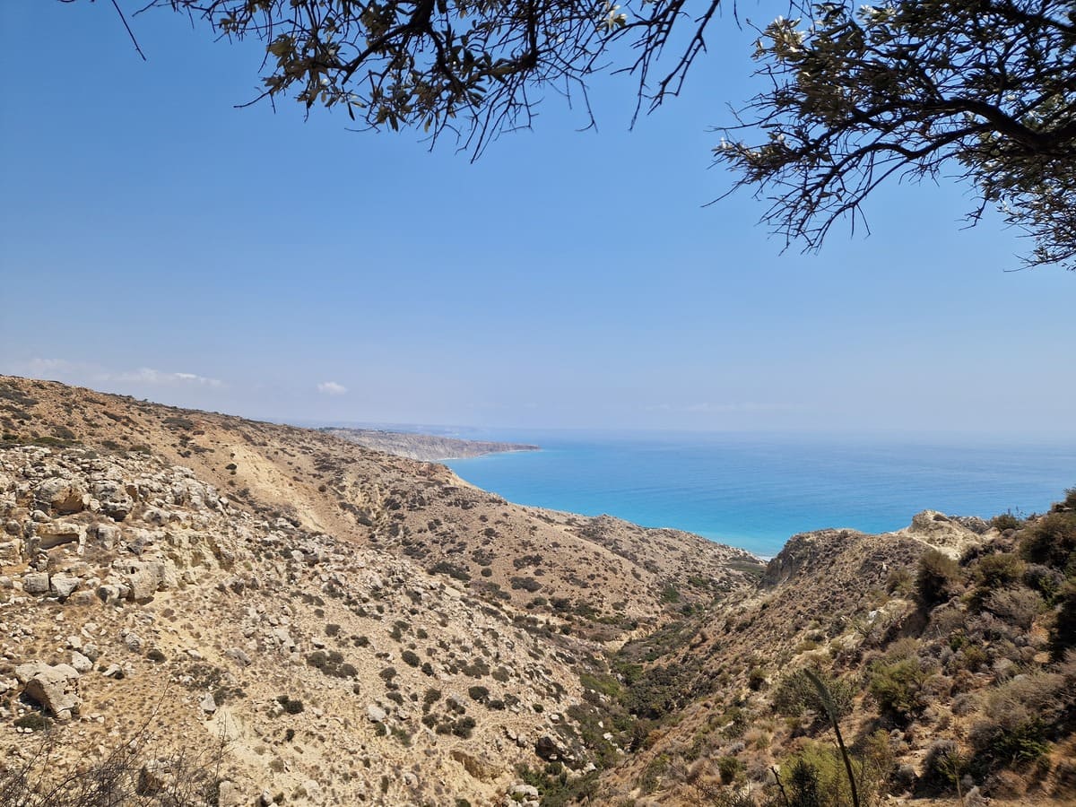 Aussicht vom Cape Aspro Trail