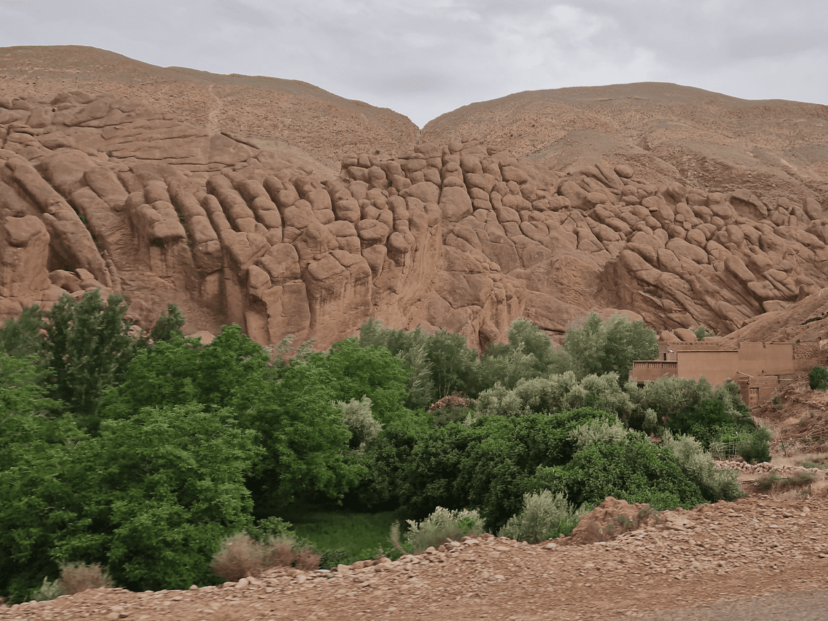 Die Felsformation Monkey Fingers