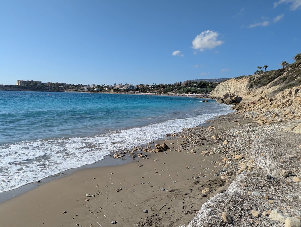 Einsame Bucht neben Coral Bay