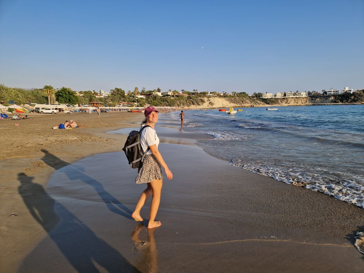 Strandspaziergang Zypern