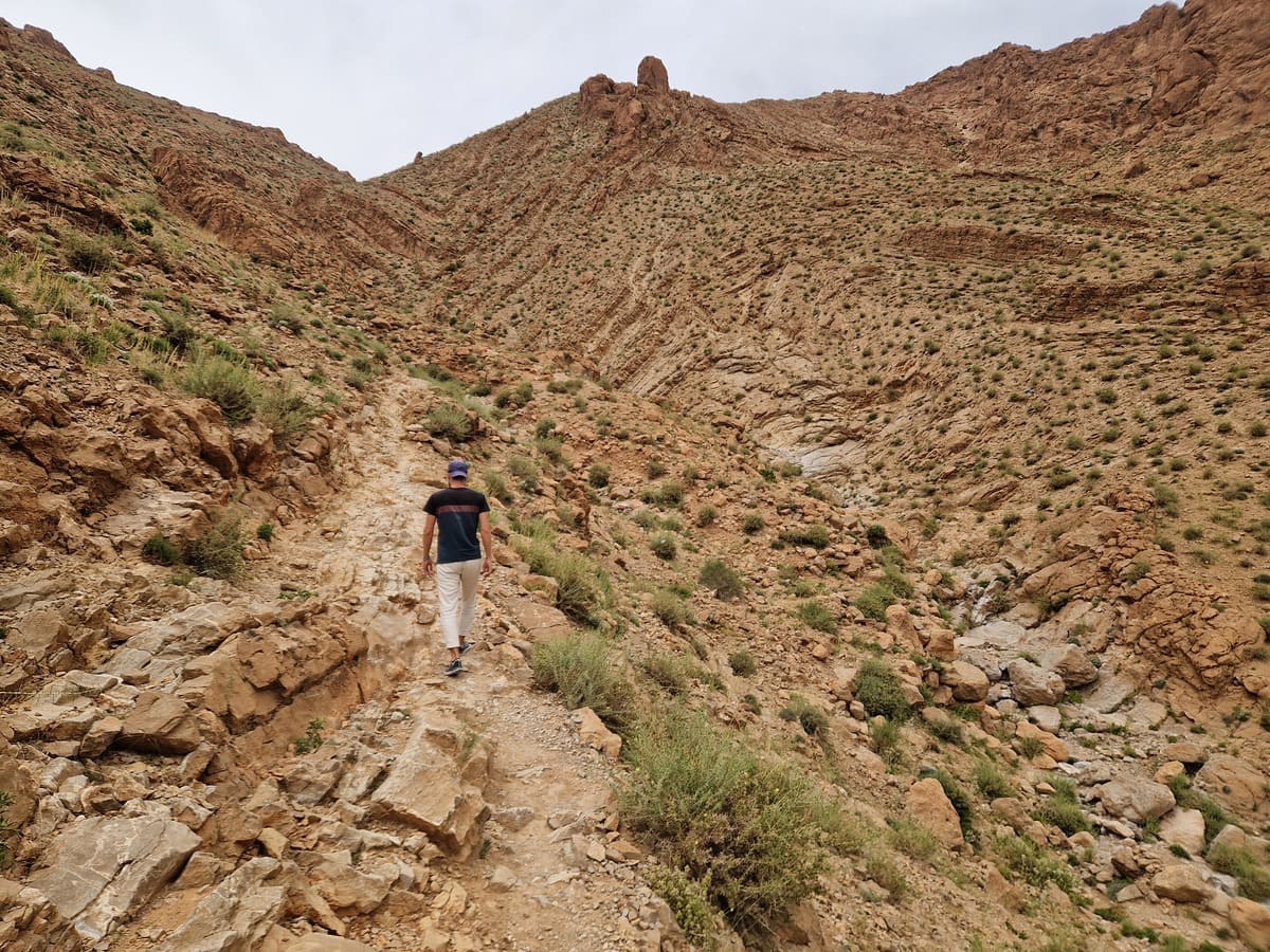 Todra Gorge Trail Marokko