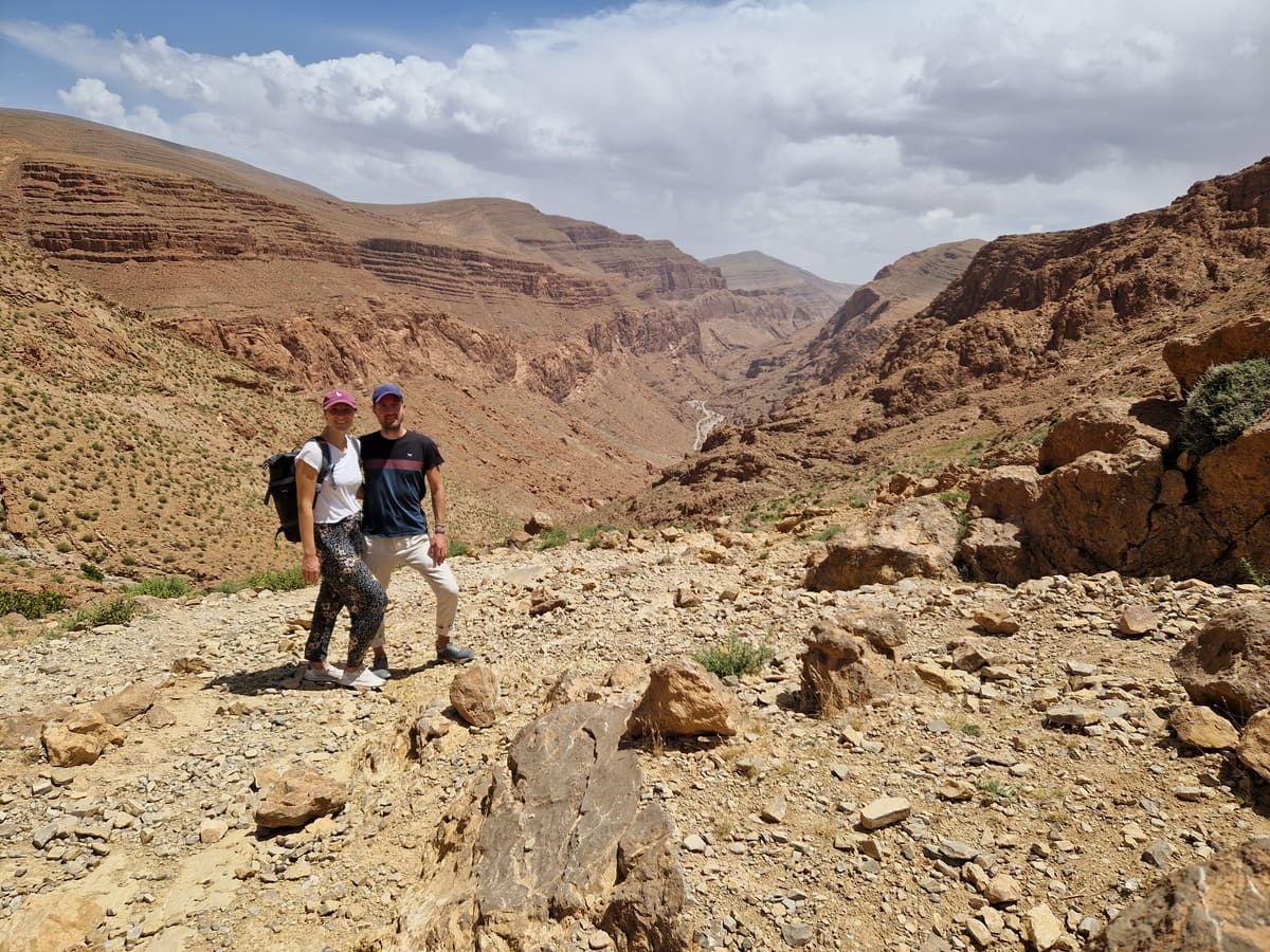 Wanderung in der Todra Schlucht