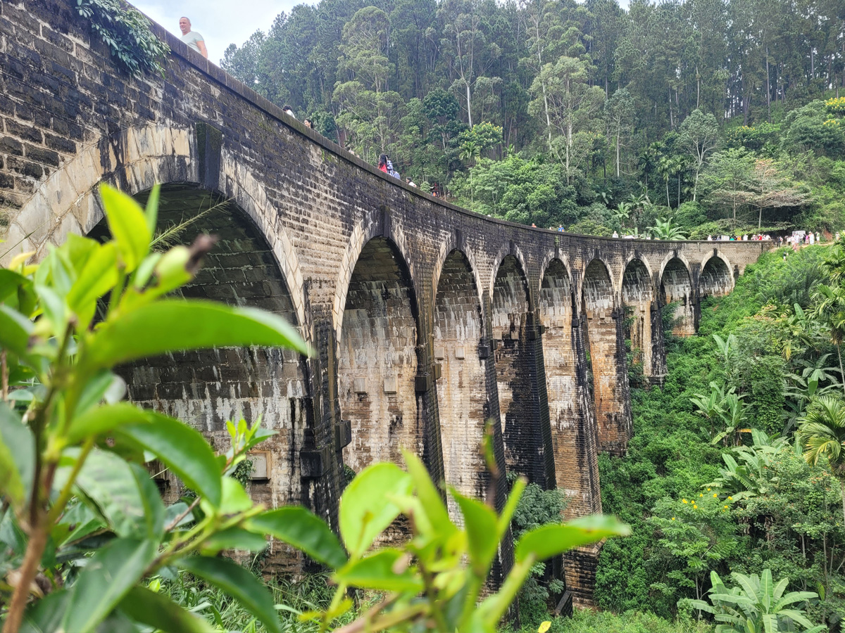 Nine Arches Bridge in Ella Sri Lanka