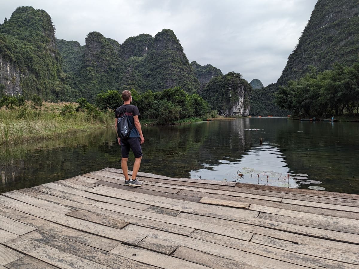 Landschaft in Ninh Binh