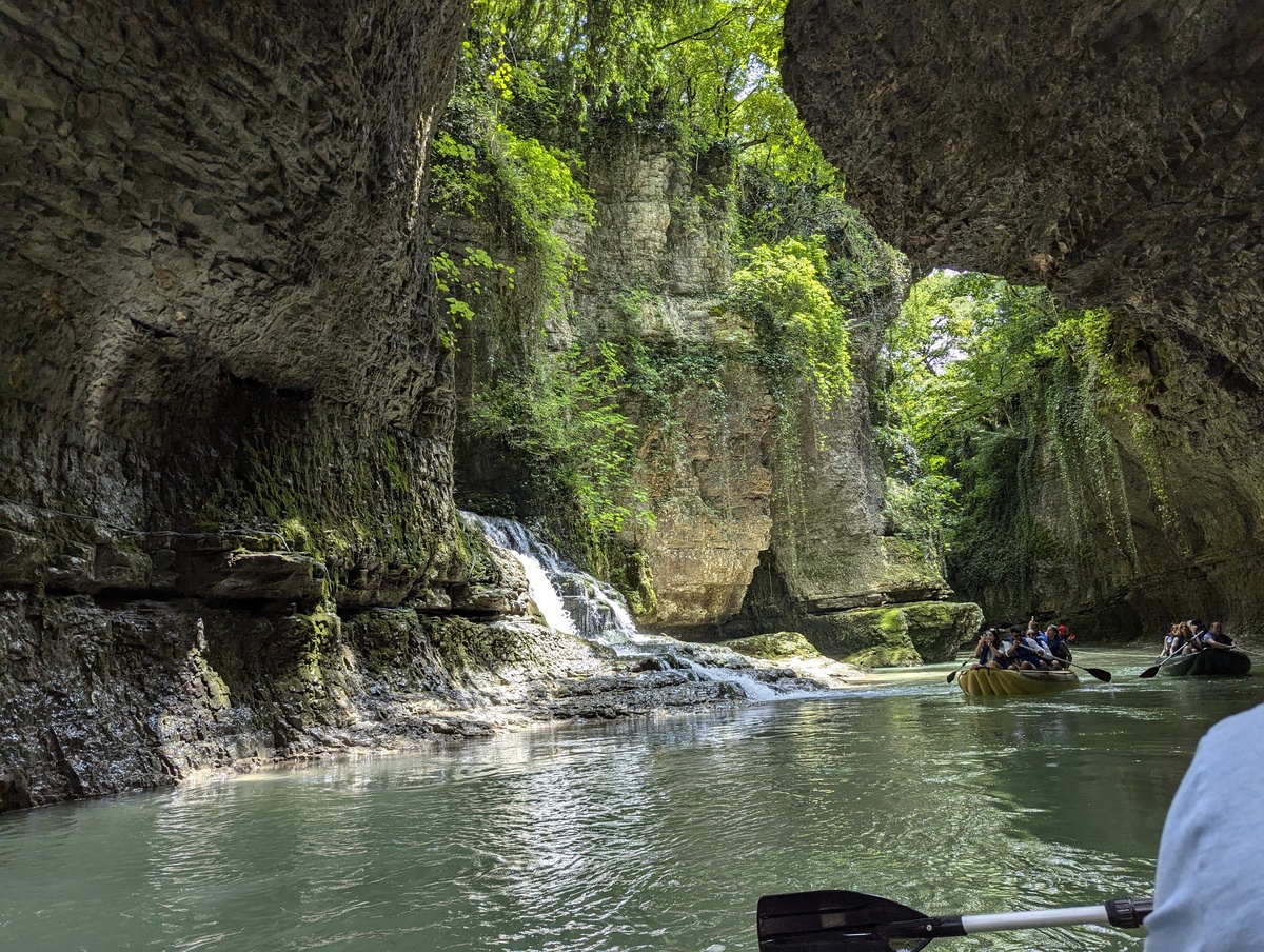 Bootstour im Martvili Canyon