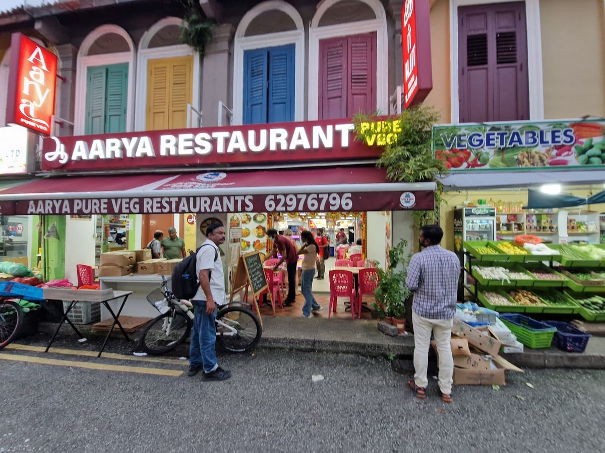 Indisches Restaurant Singapur