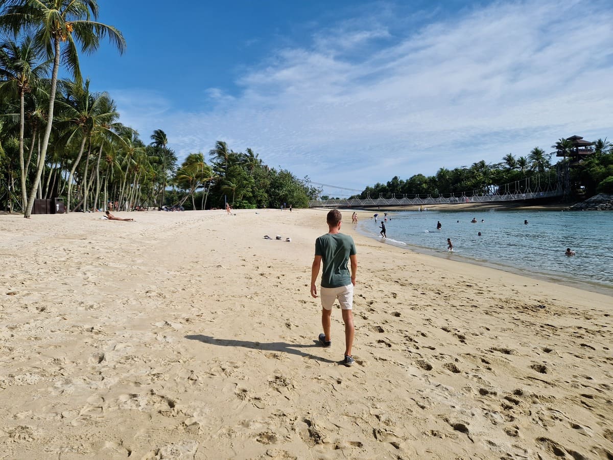 Strand in Singapur