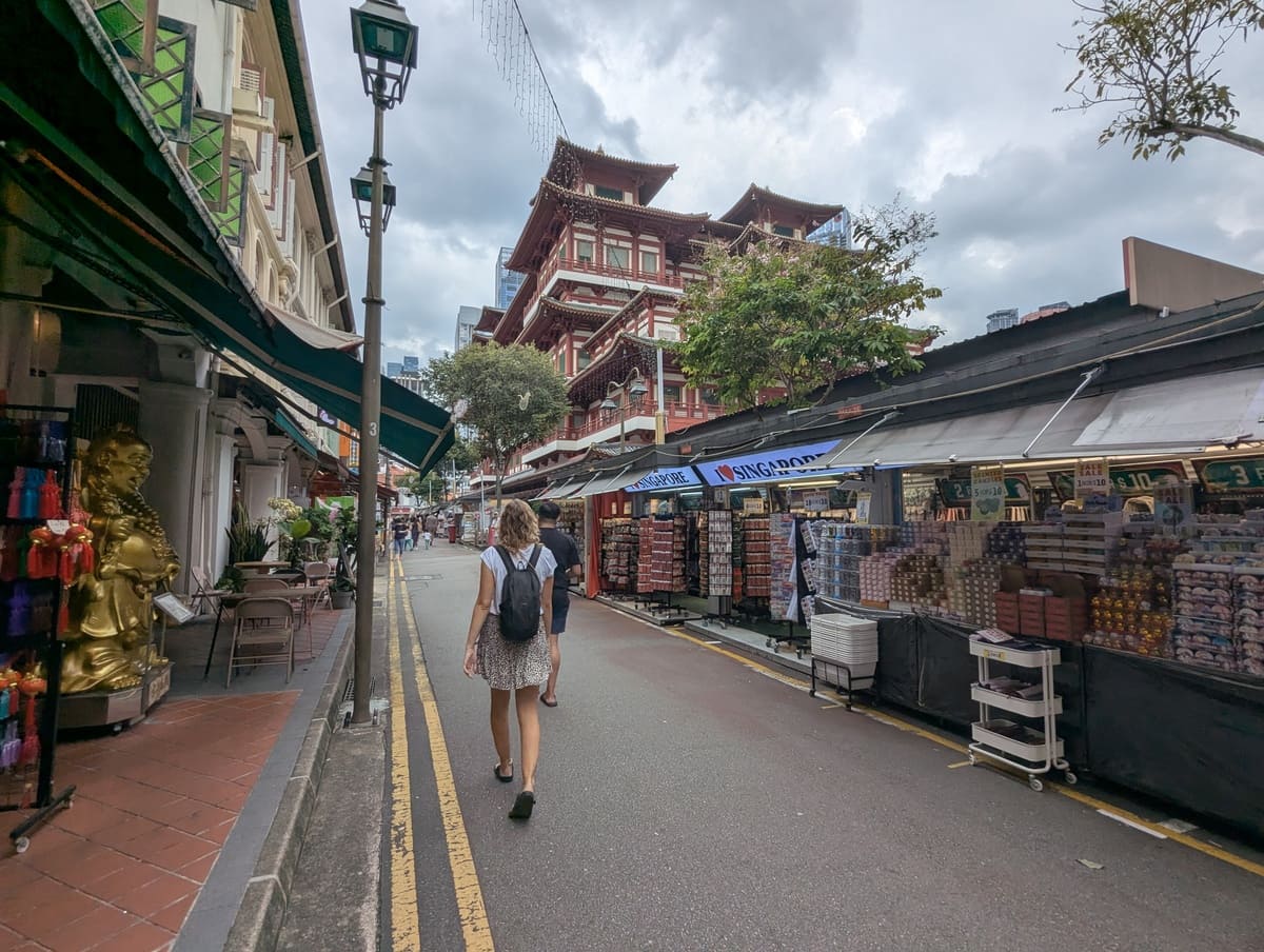 Tempel in Chinatown