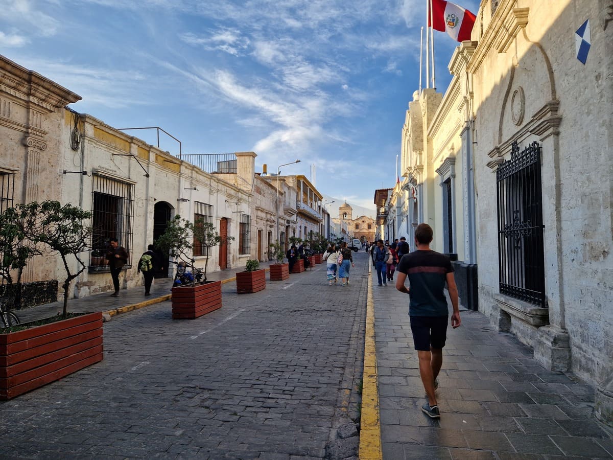 Stadt Arequipa in Peru Stadt Arequipa in Peru