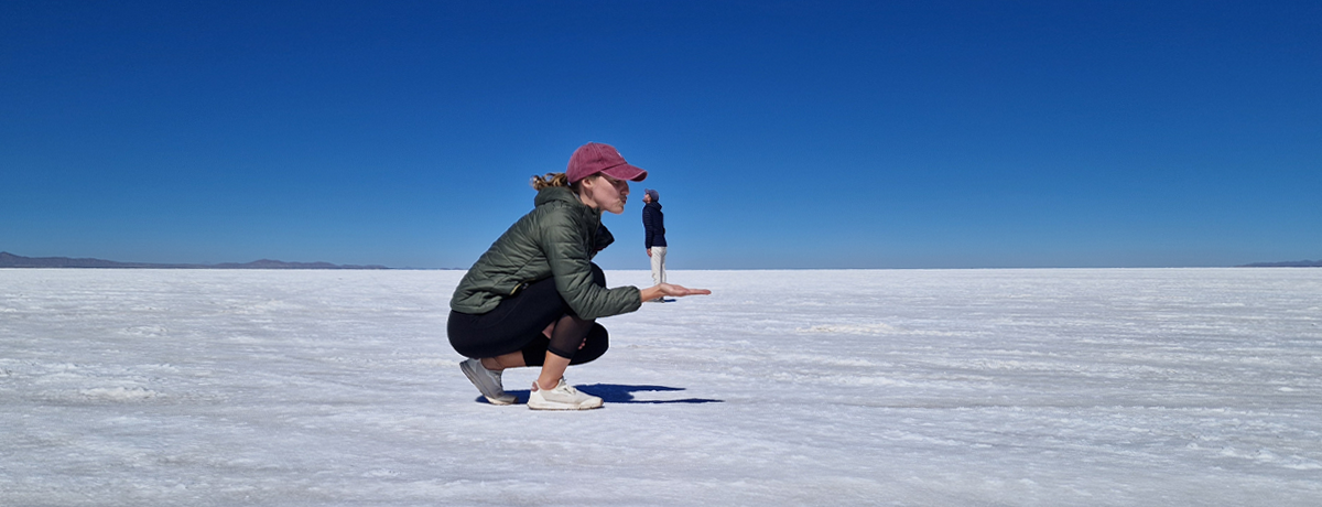 Salar de Uyuni in Bolivien