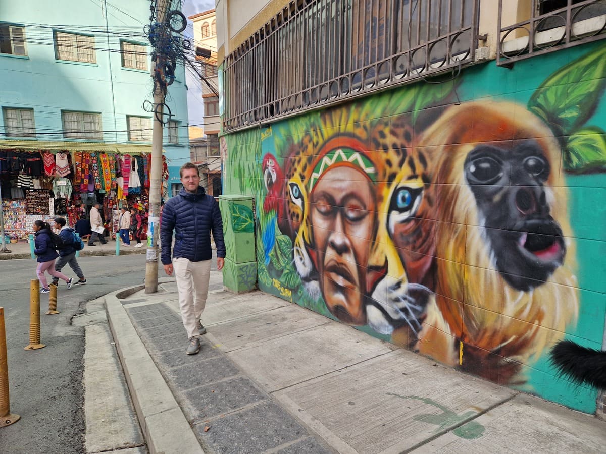 Streetart Bolivien