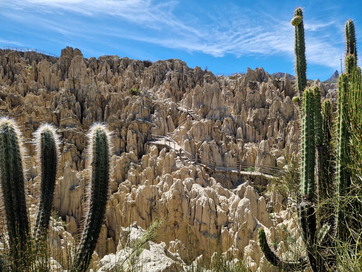 Valle de la Luna in Bolivien
