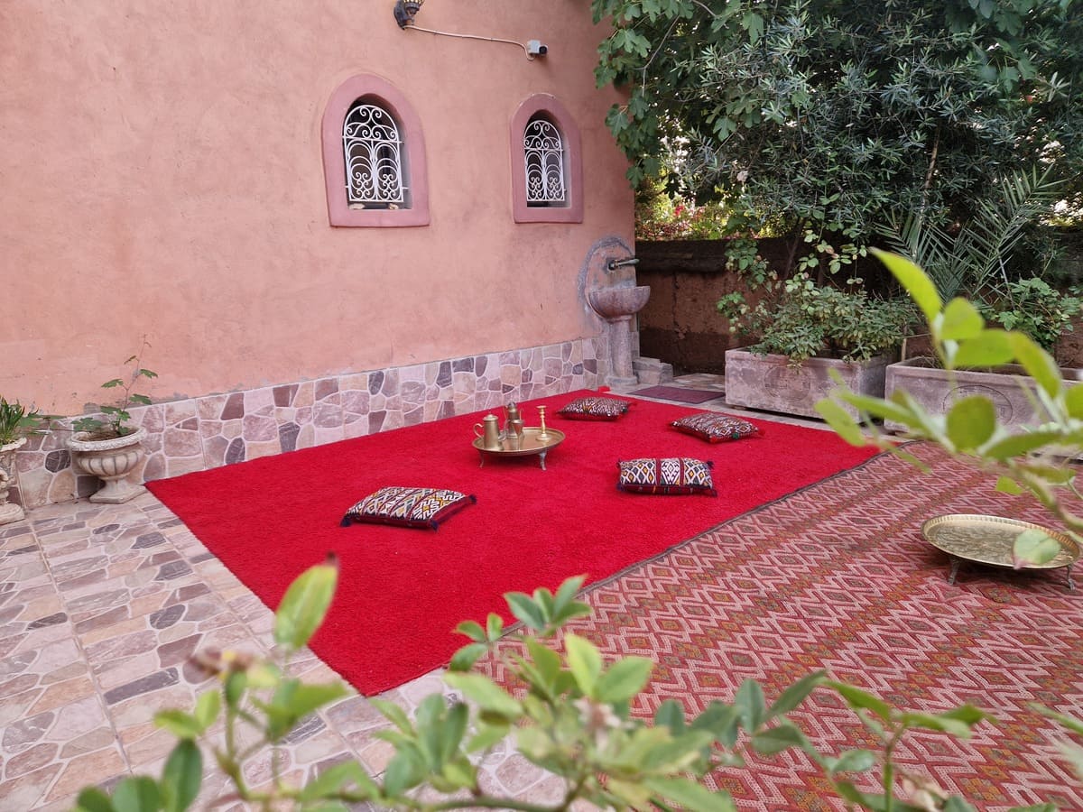 Außenbereich vom Riad lala Fatima