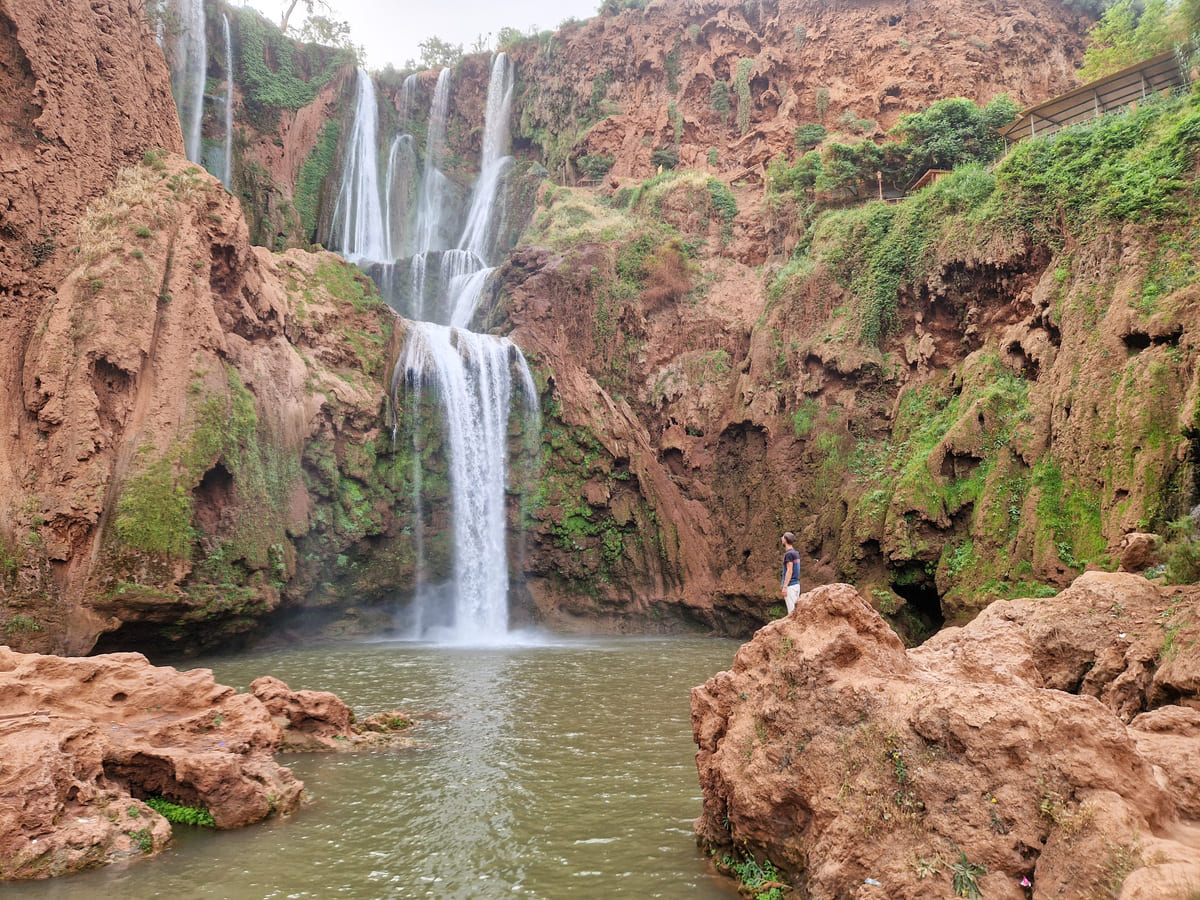 Ouzoud Wasserfälle in Marokko