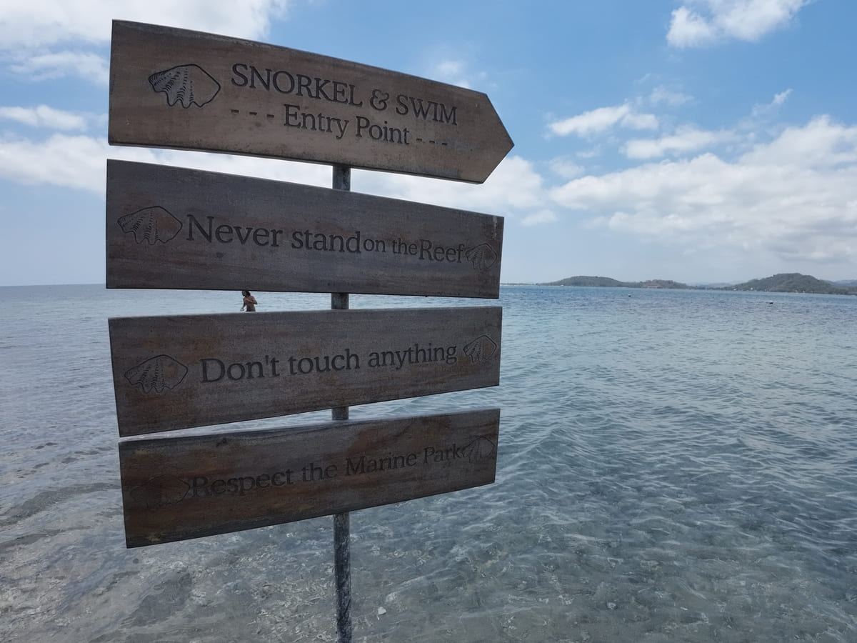 Schnorcheln auf Gili Asahan