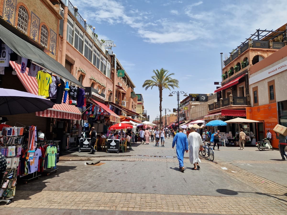 Straßen von Marrakesch Straßen von Marrakesch