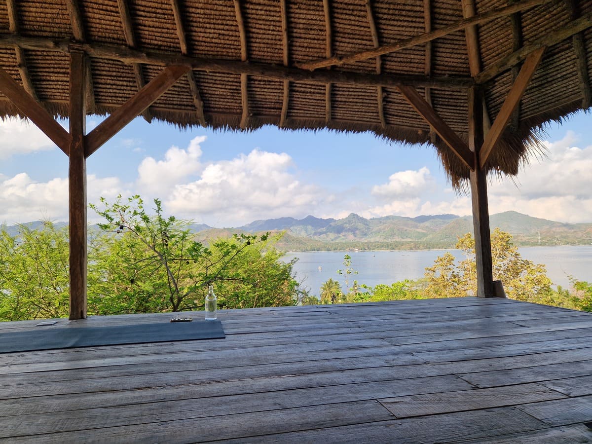 Yoga Shala der Eco Lodge