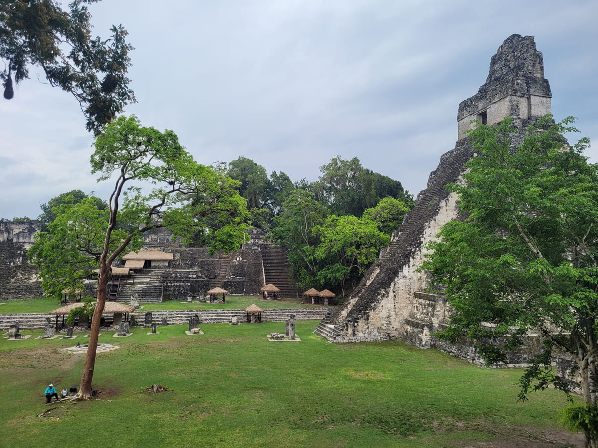 Maya Ruinen von Tikal Guatemala